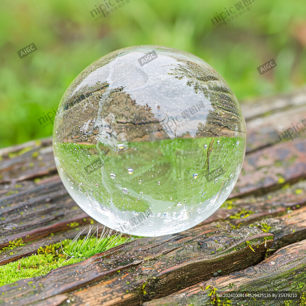水晶球風景