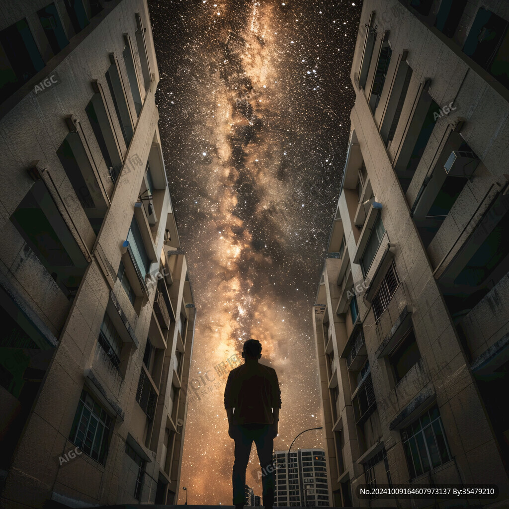 仰望星空的人