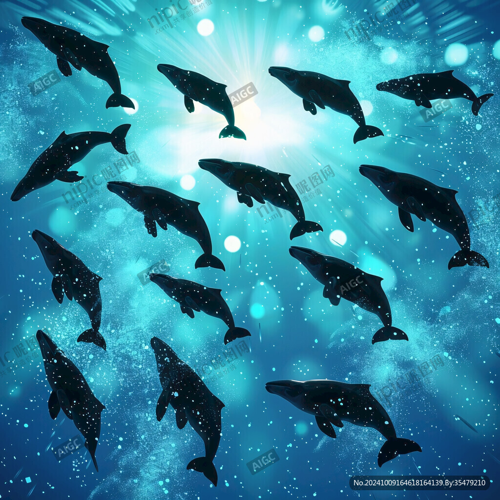海豚海獅海魚