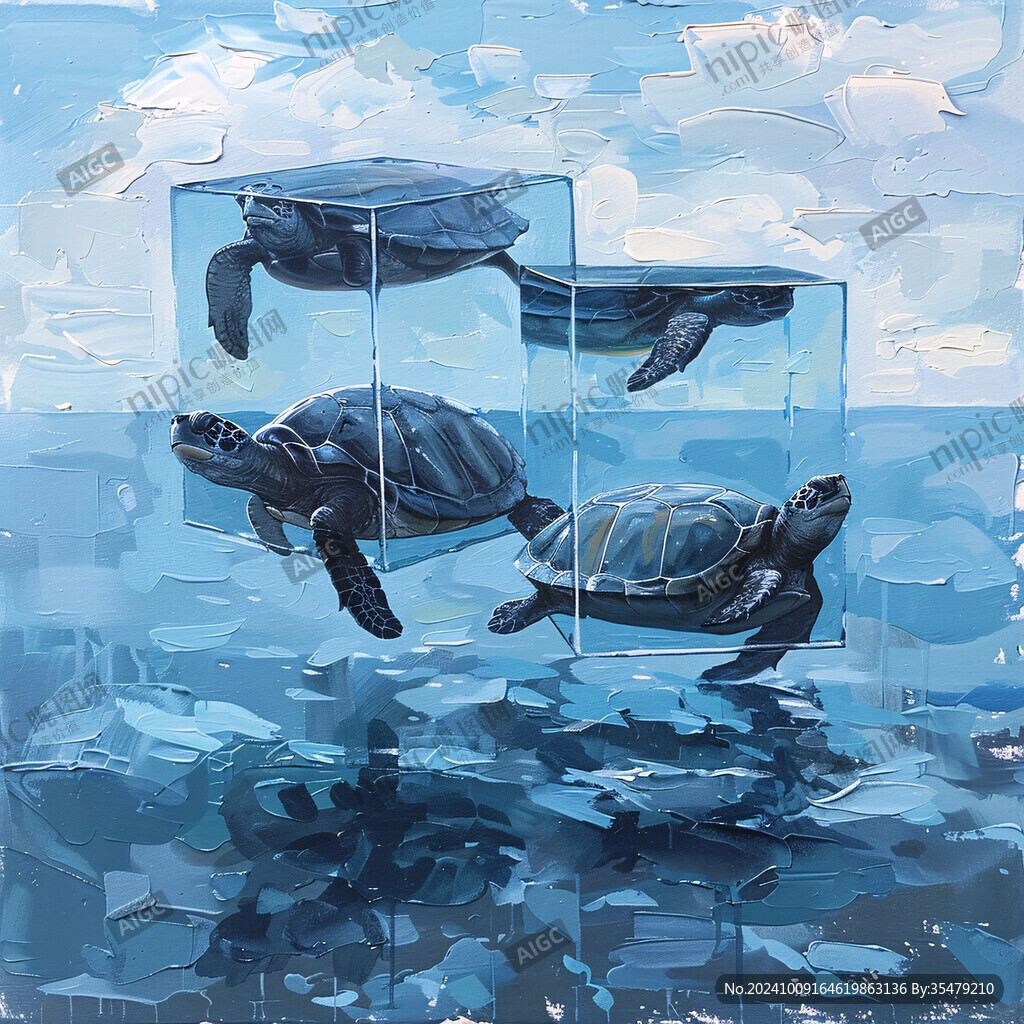 海龜原創插畫