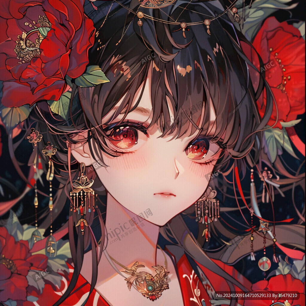 國風動漫少女