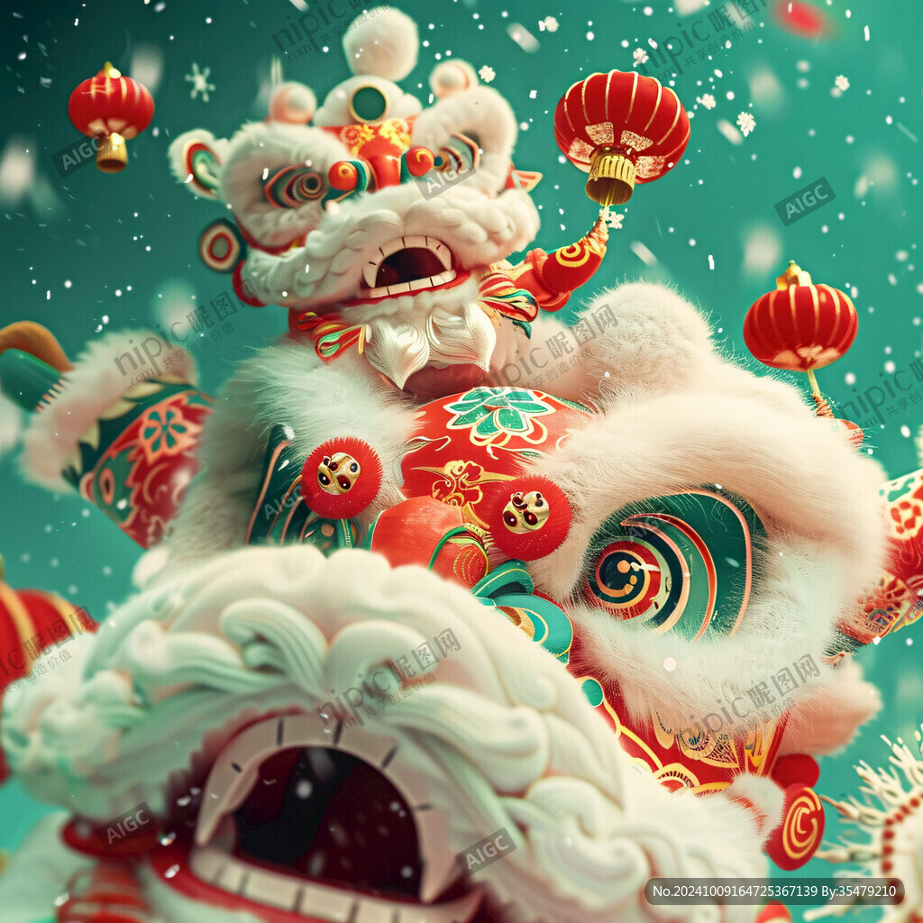 3d新年素材