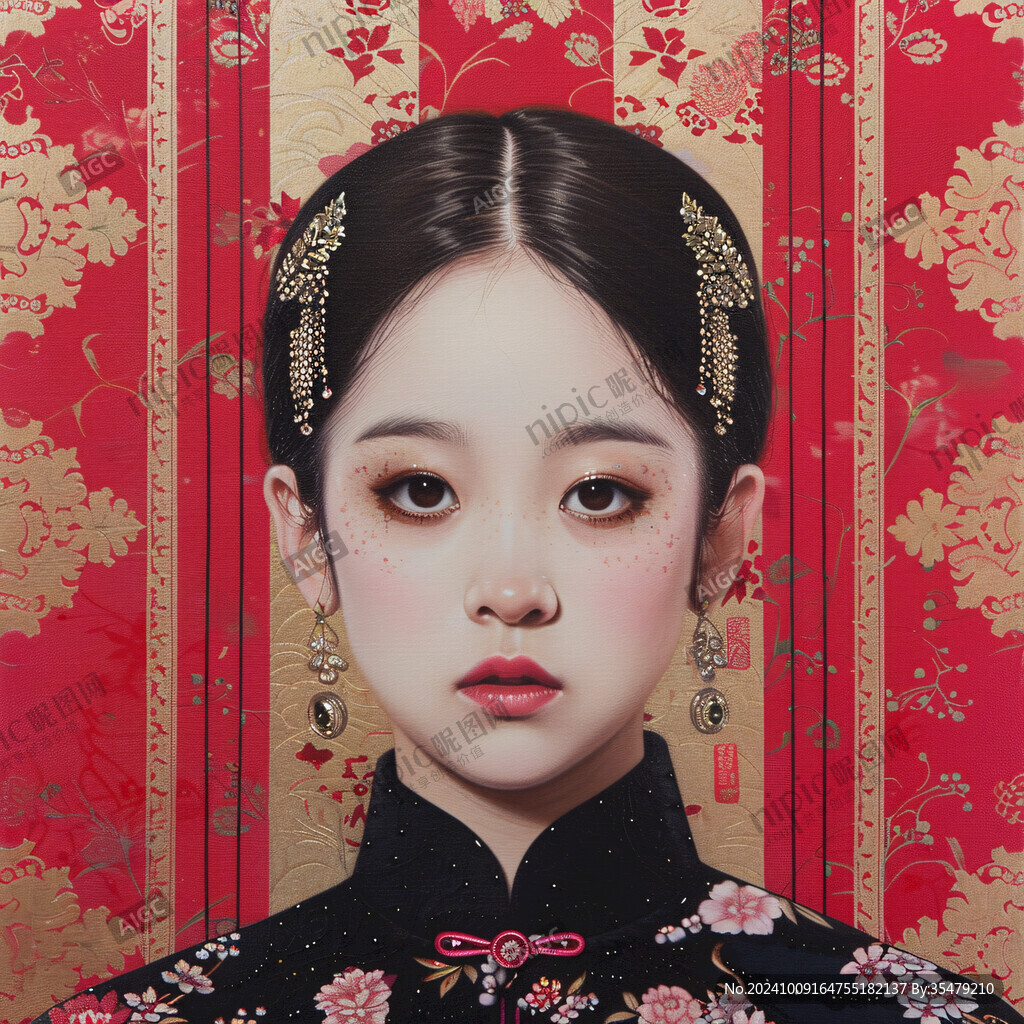 新中式女孩