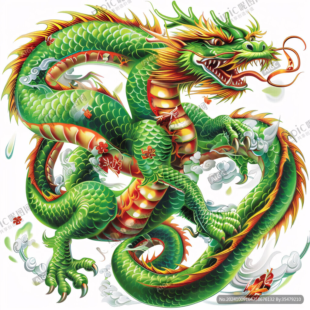 中國手繪龍