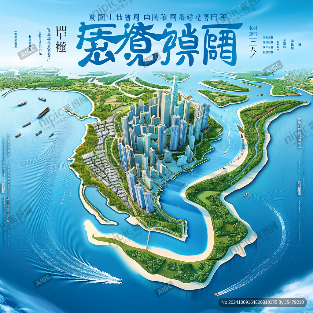 橫琴房地產創(chuàng)意海報