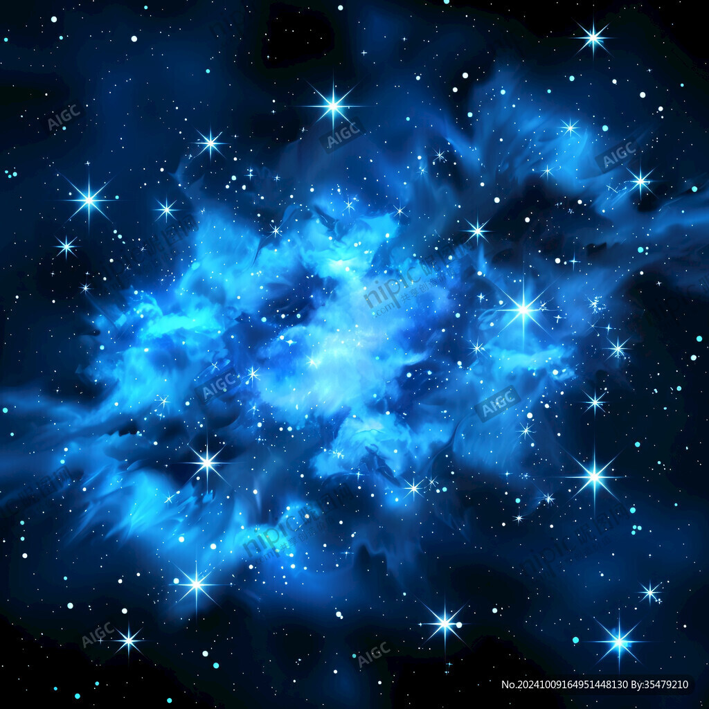 藍(lán)色星空天花