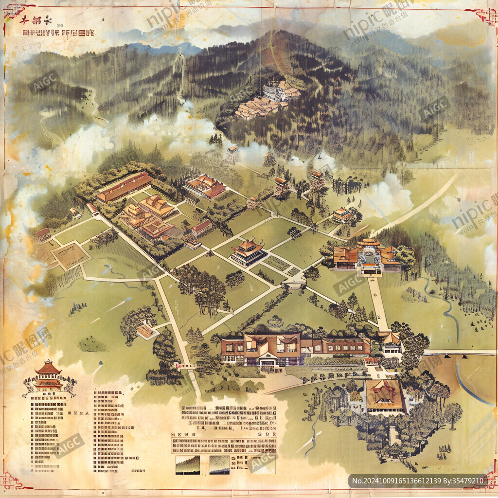 尼山圣境素材