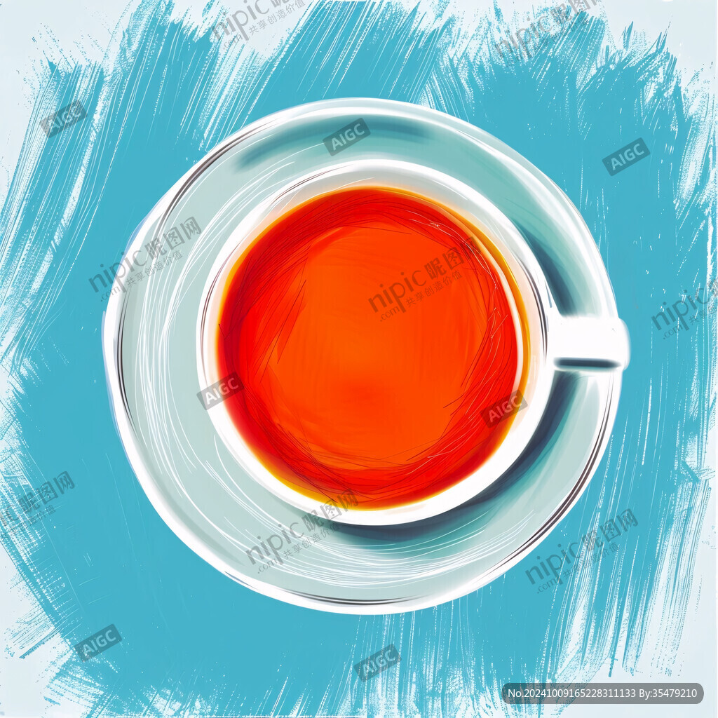 茶杯裝飾畫