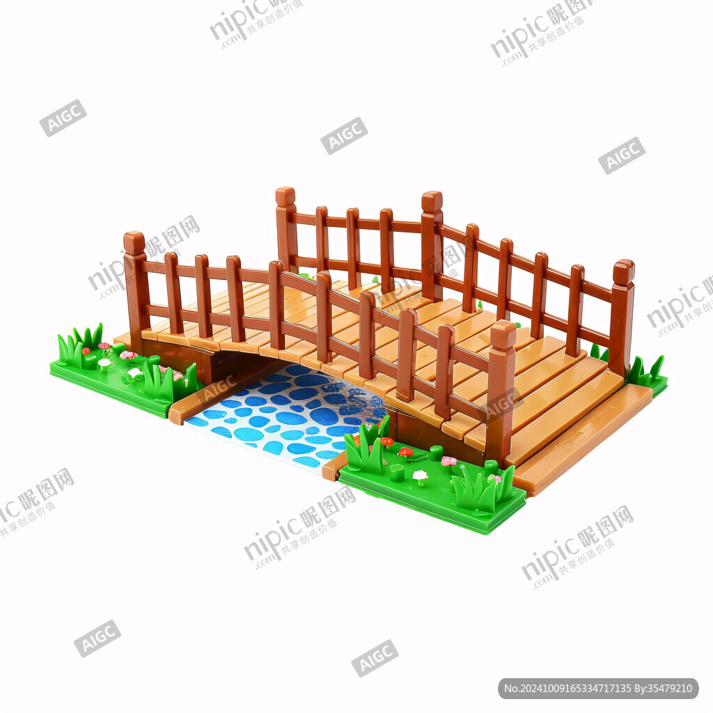 小木拱橋園林景觀小品