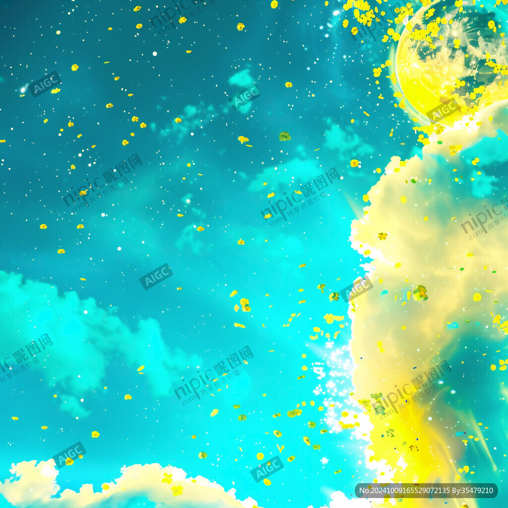 炫彩星空天頂棚頂噴畫