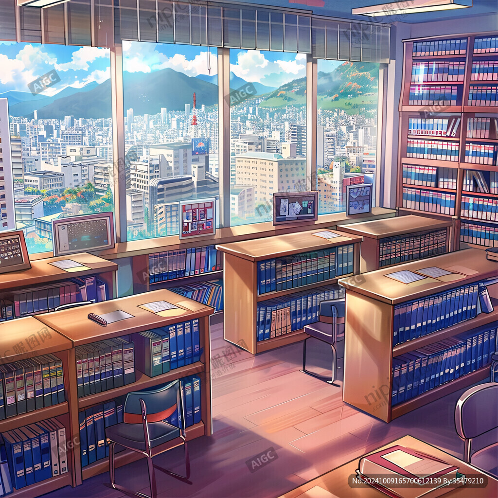 圖書館中之島