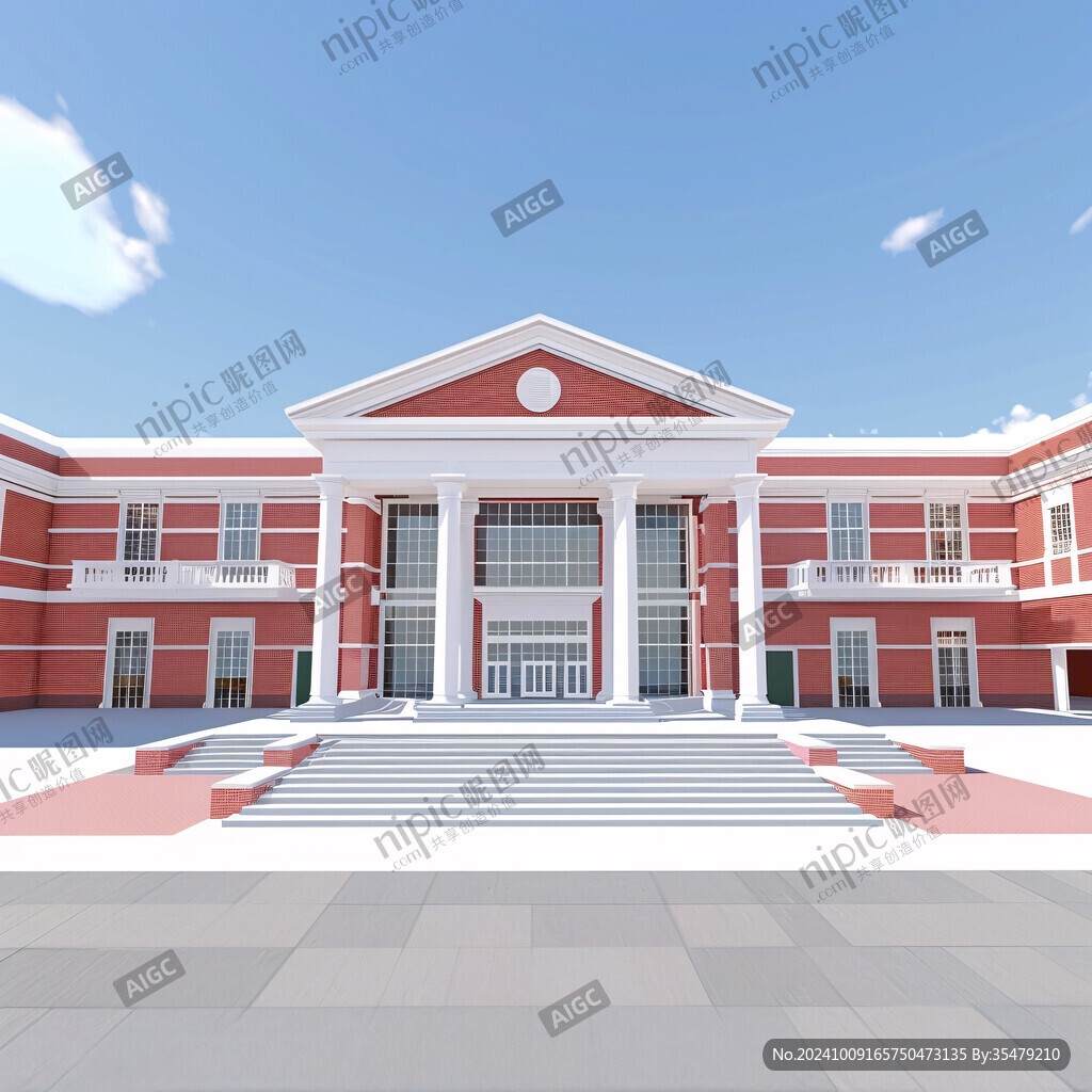 學校模型下載