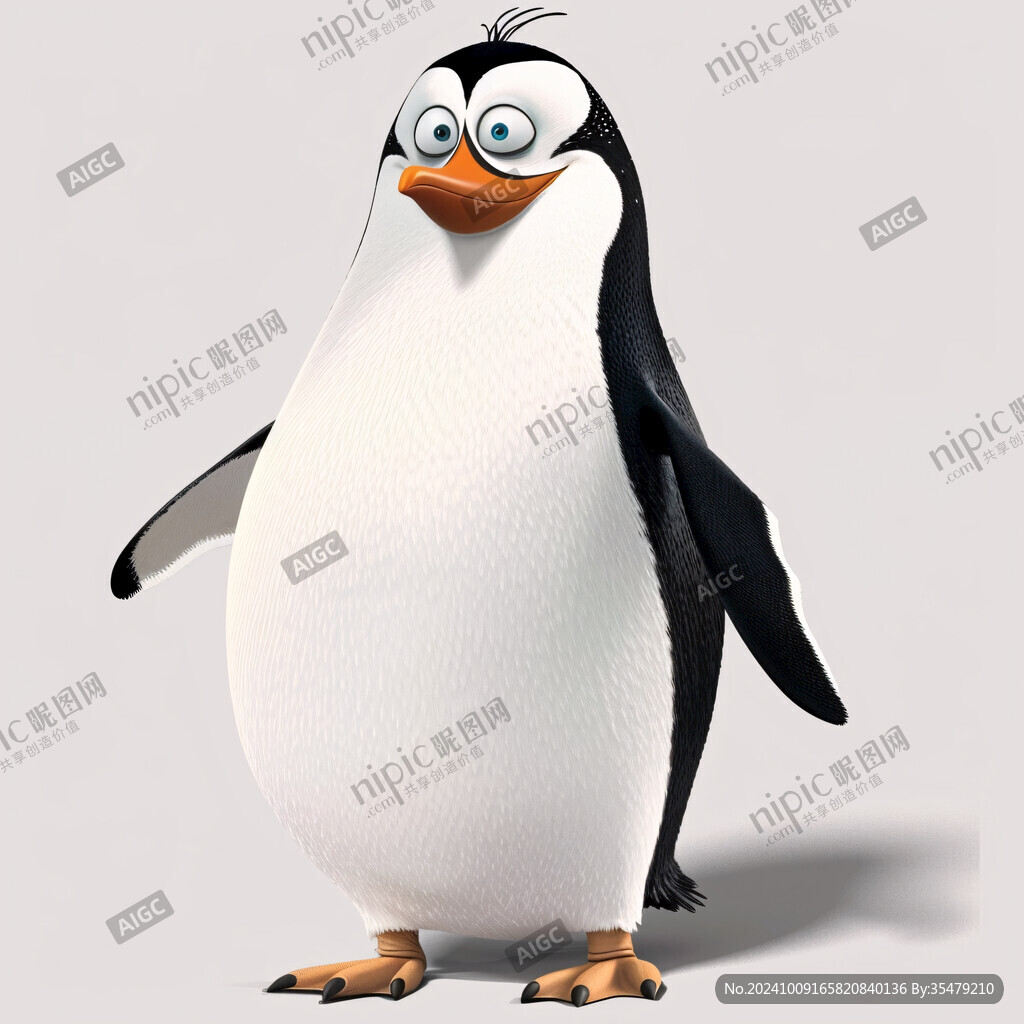企鵝動物形象設(shè)計