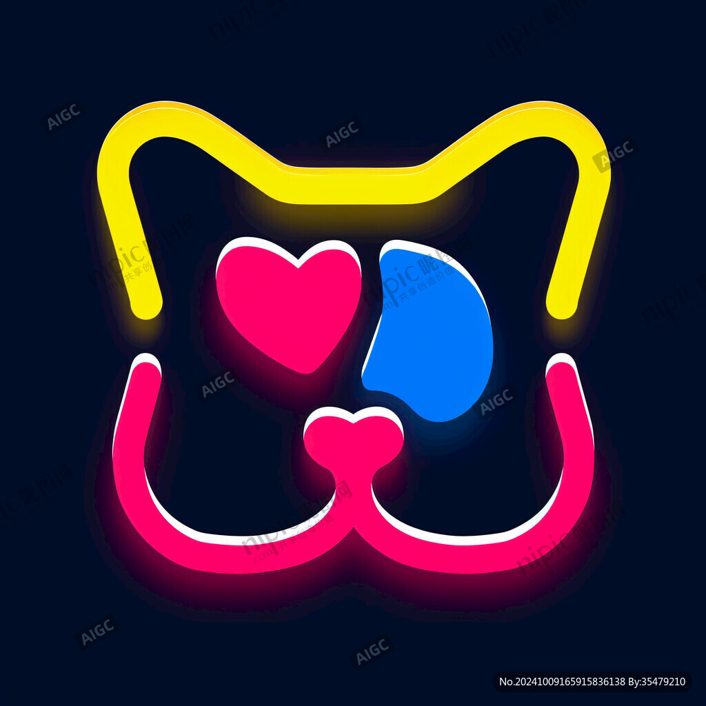眼鏡貓咪logo