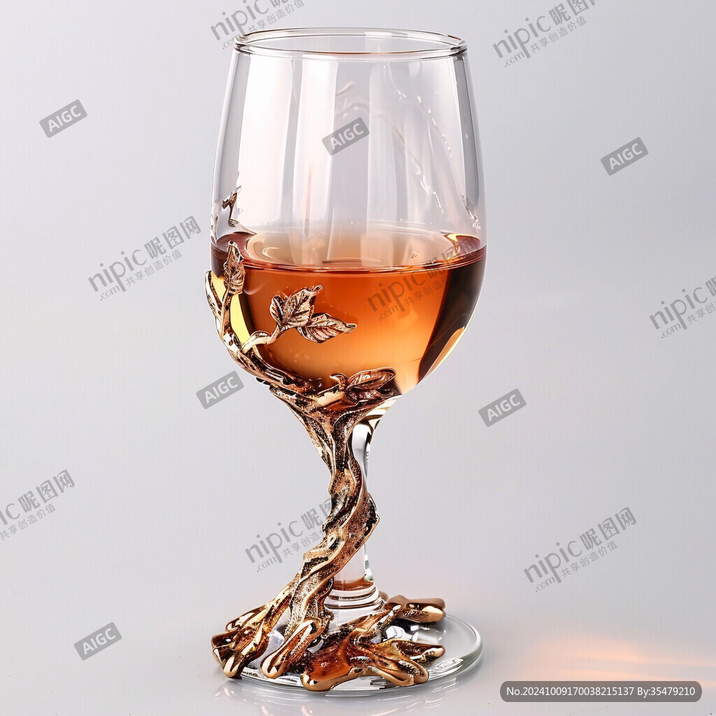 高酒杯棚拍