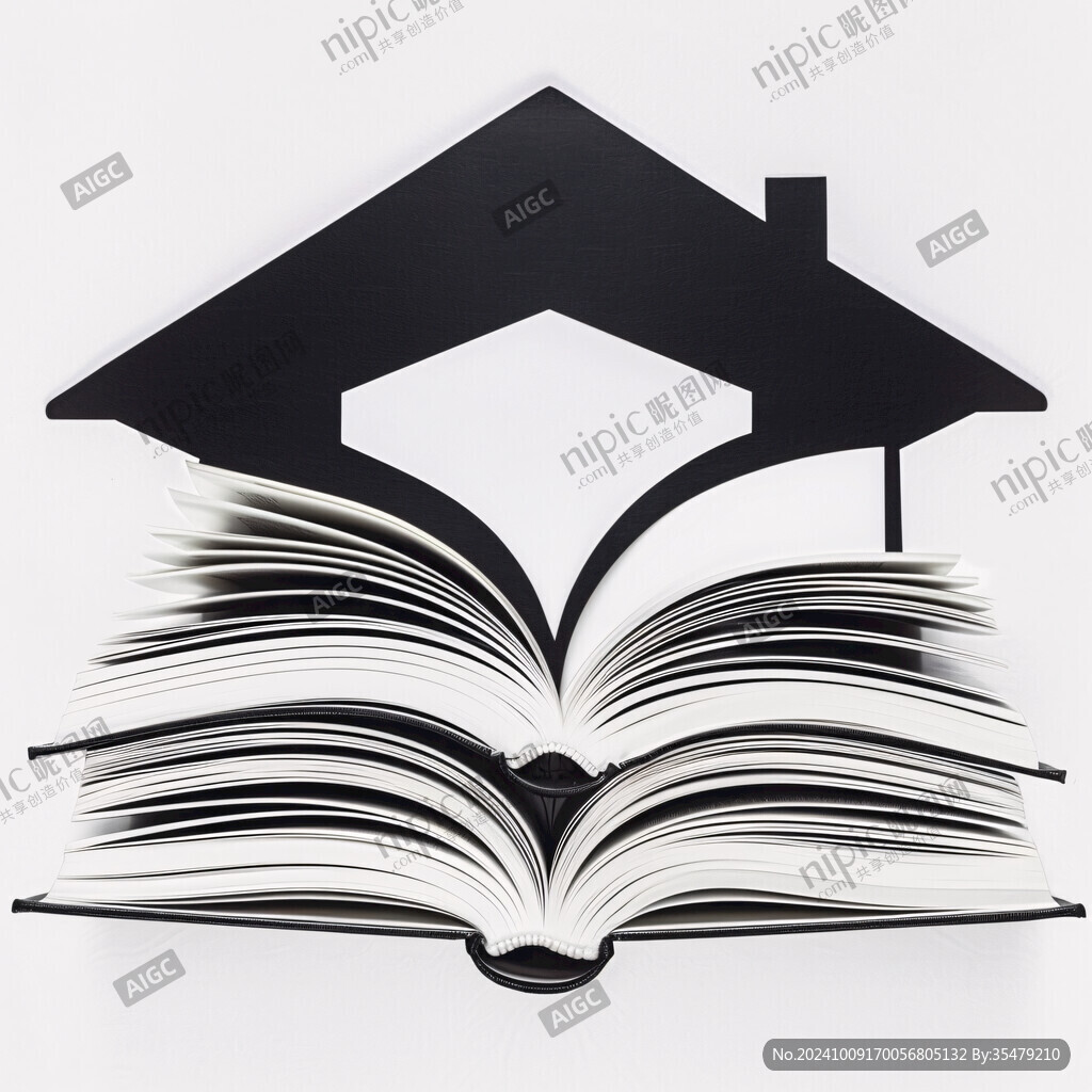 校園書本造型