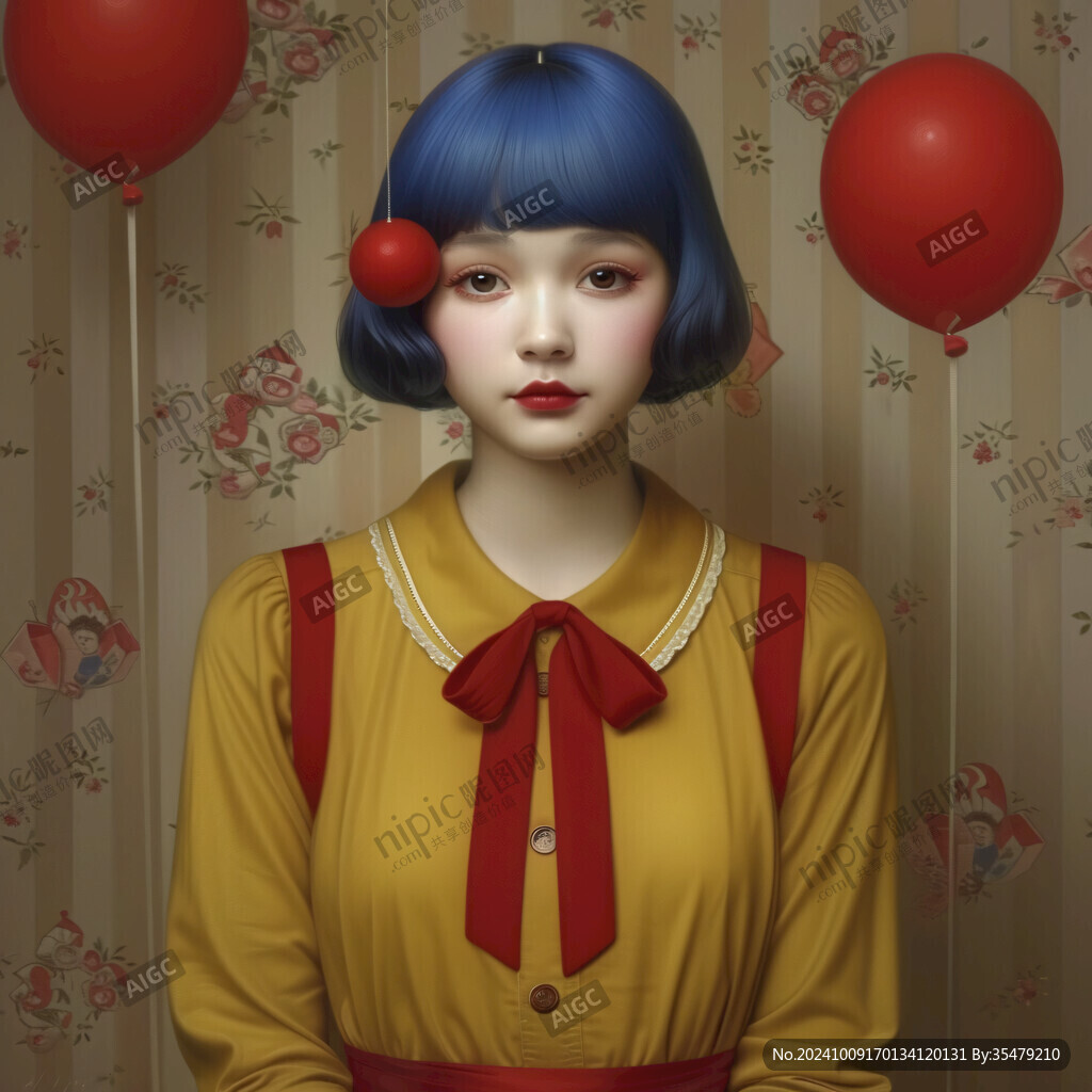 拿氣球的少女