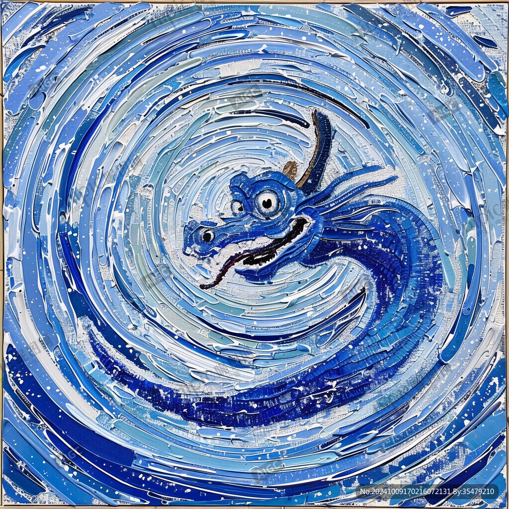 旋渦星空裝飾畫