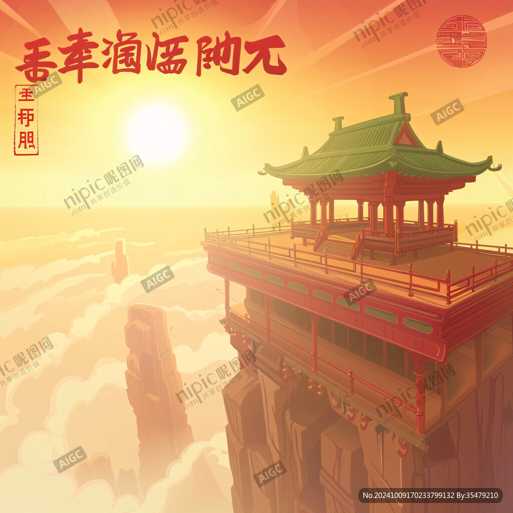 大壯觀閣插畫