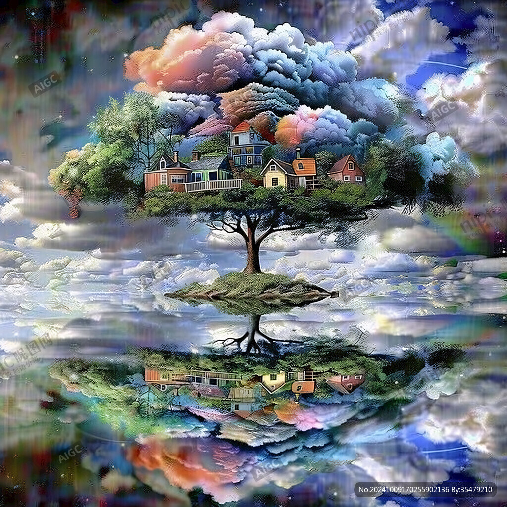 夢幻立體畫