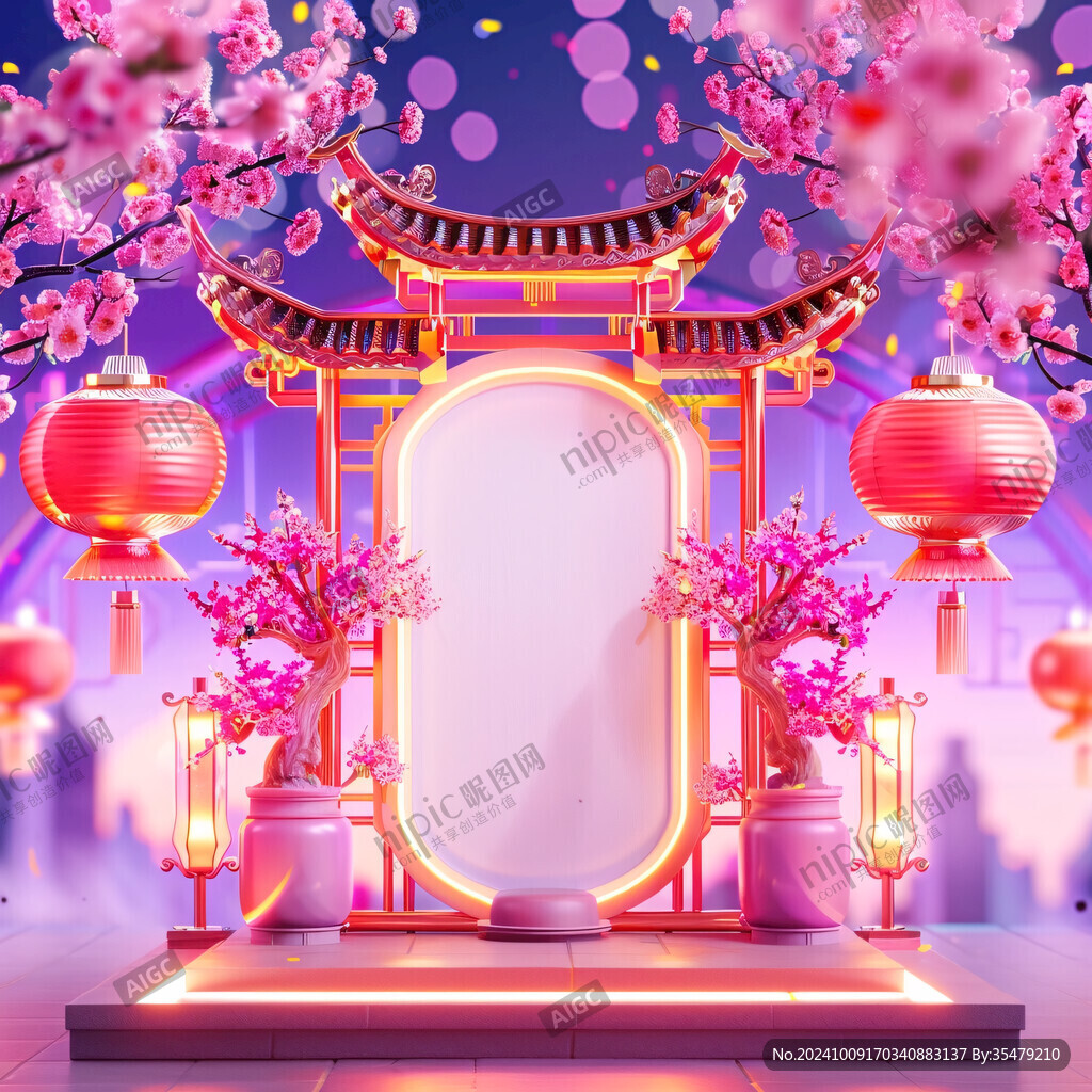 元宵節(jié)拍框堆頭小景