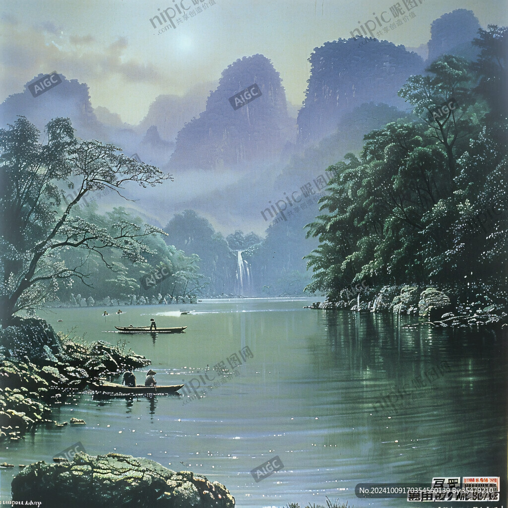 漓江風(fēng)景畫