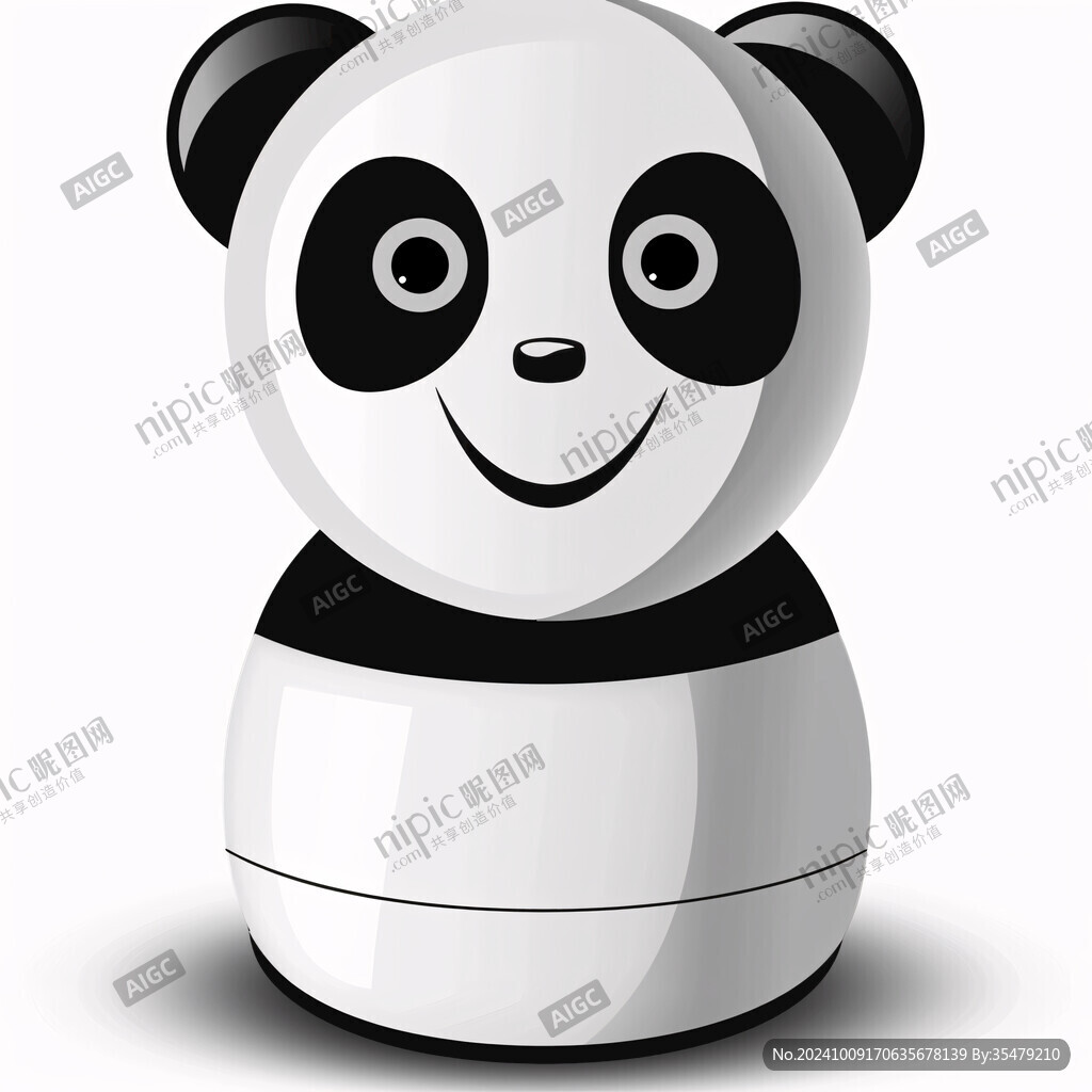 熊貓公仔設(shè)計