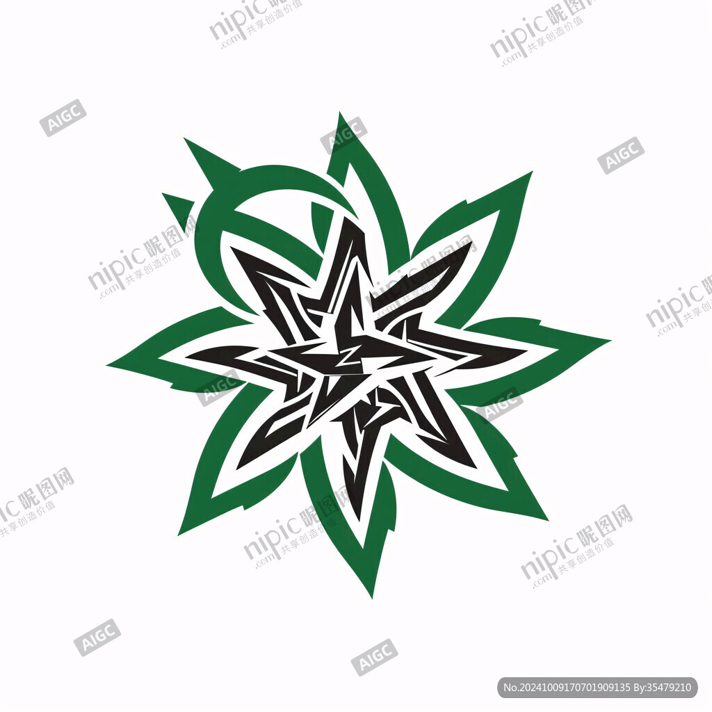 六芒星標志設計