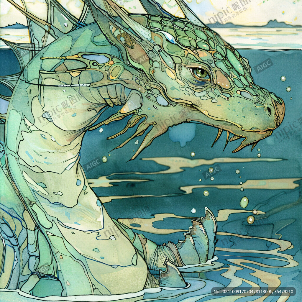 板繪龍頭