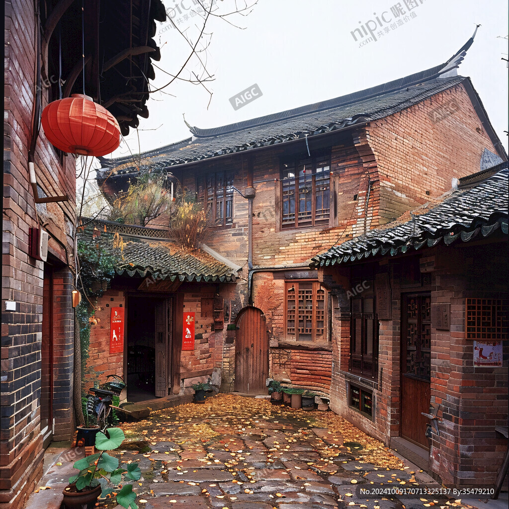 古宅民居老街道鄉(xiāng)村