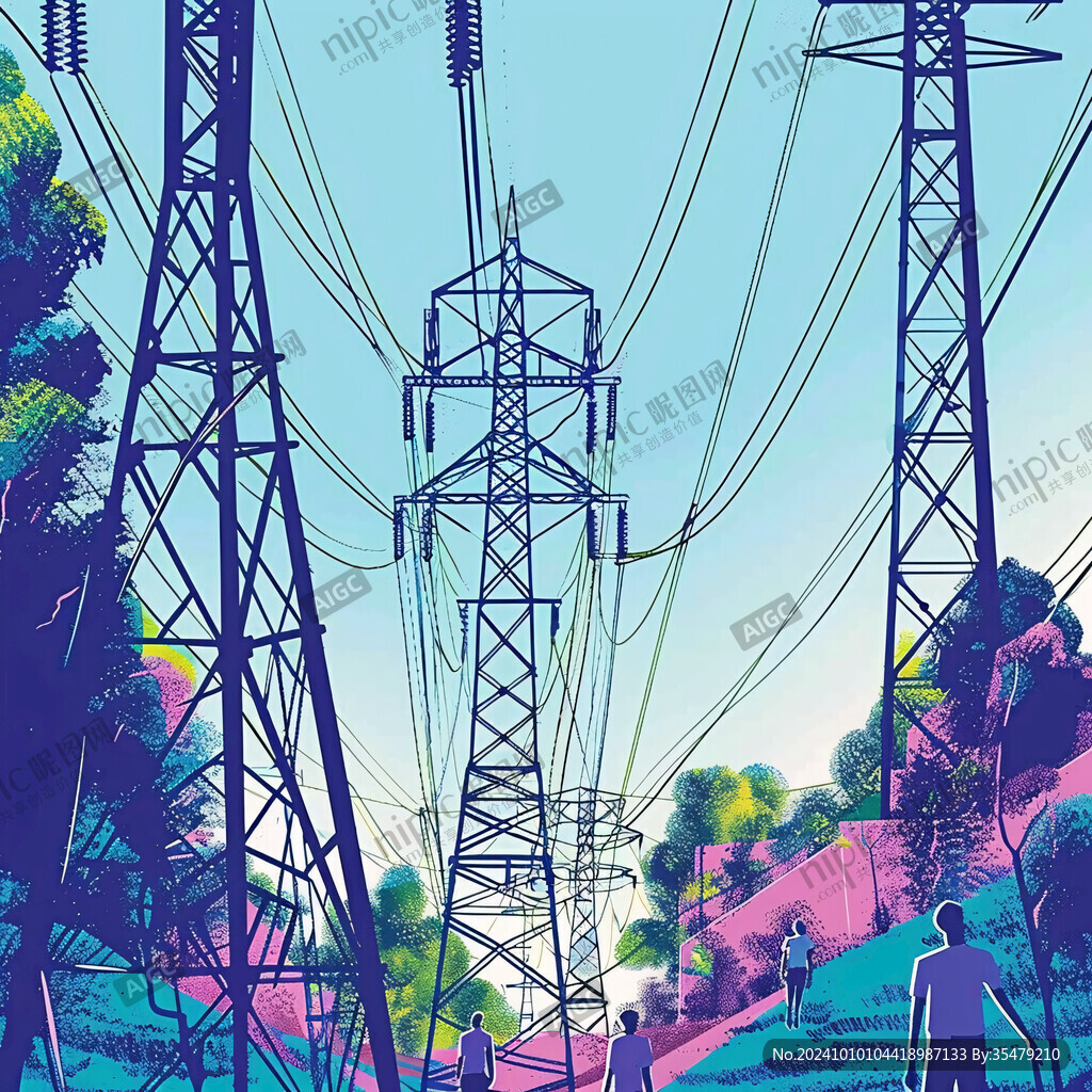 電力局插畫