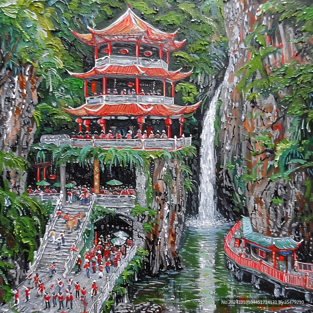 巨幅芙蓉鎮(zhèn)