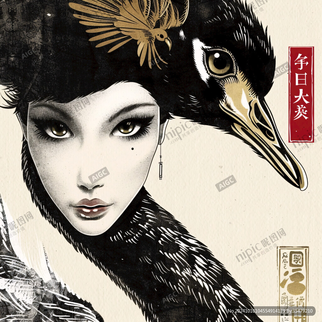 國(guó)潮風(fēng)鳥類