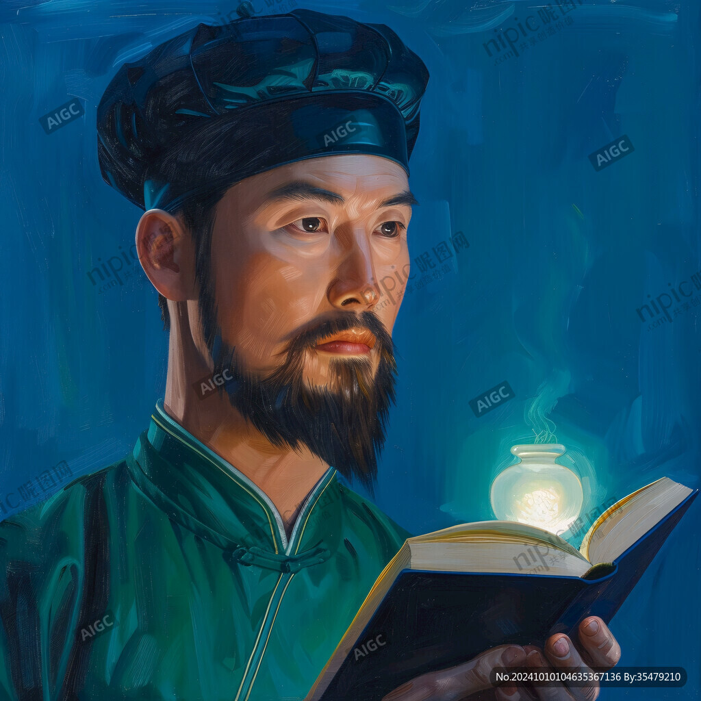 回族男插畫