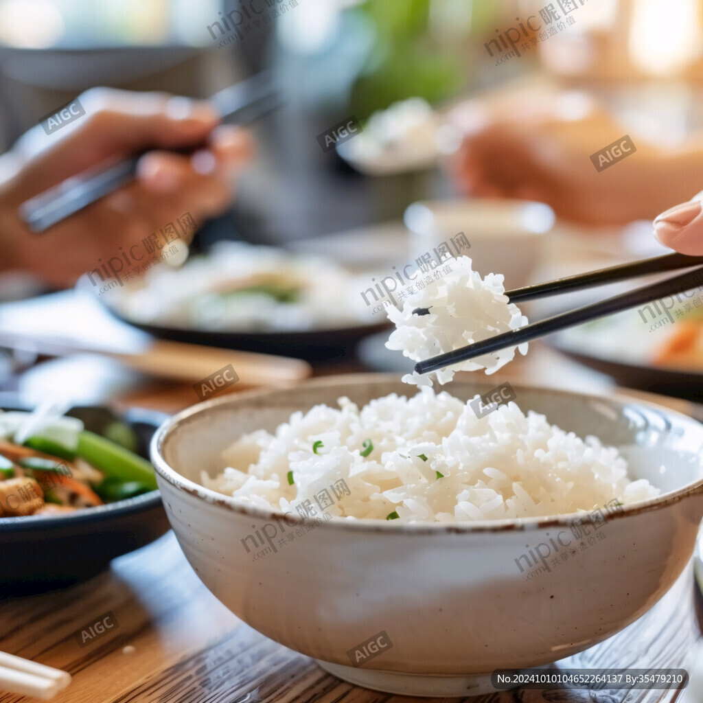 生活場(chǎng)景圖吃飯