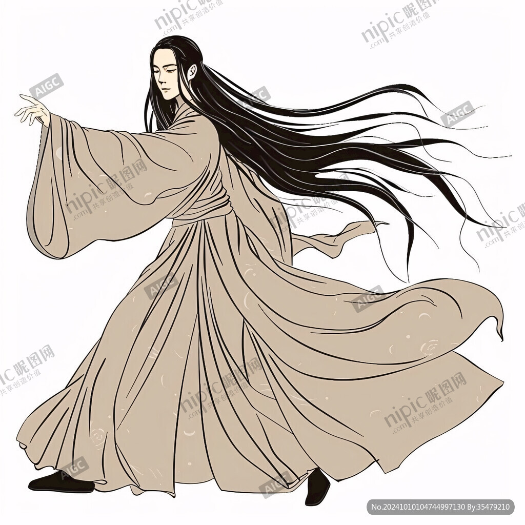 屈原古風(fēng)人物