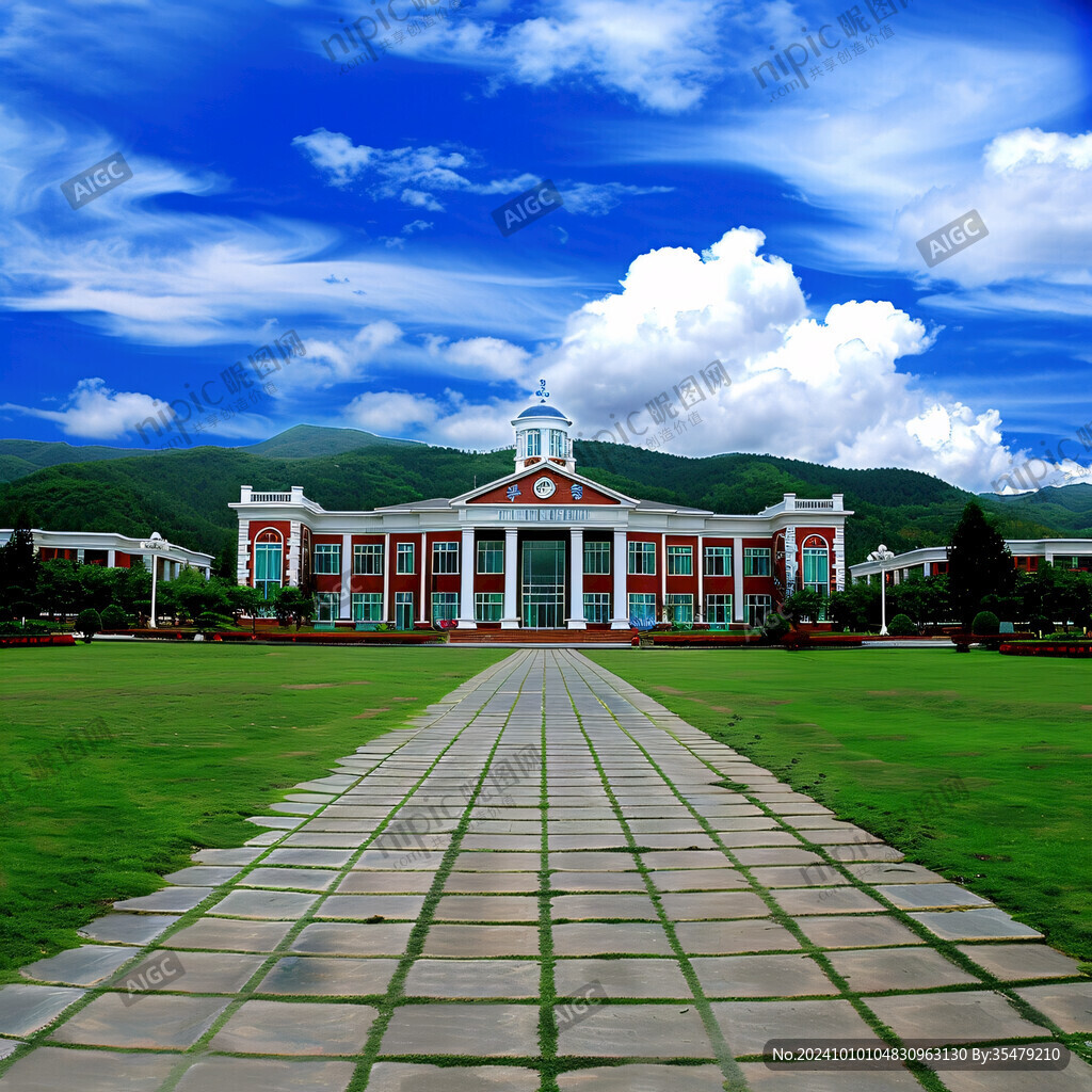 仰恩大學超大幅全景
