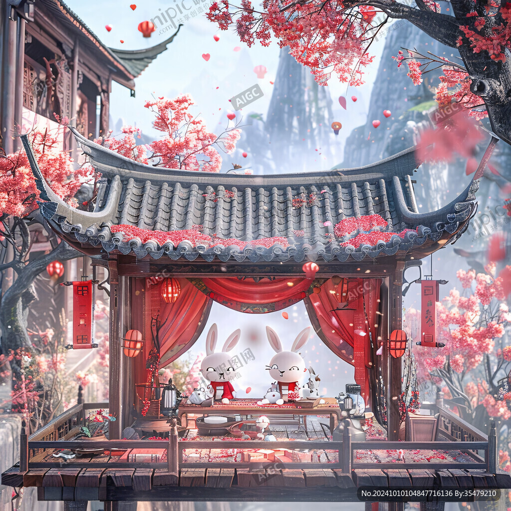 中國風(fēng)場景