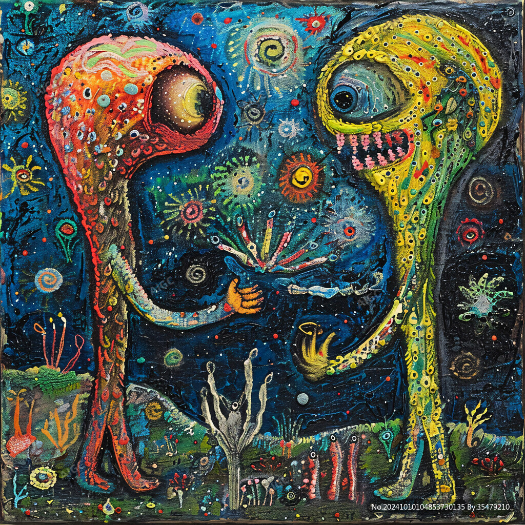幻想裝飾畫