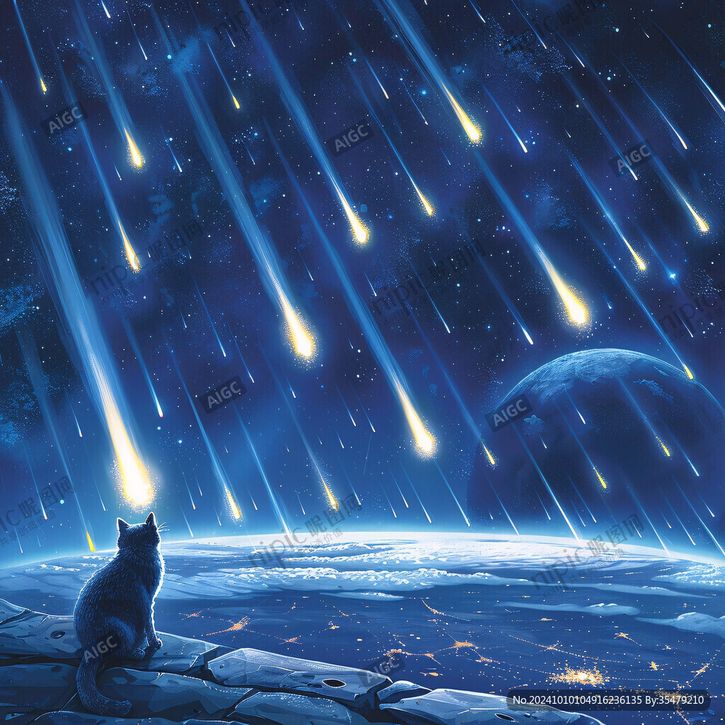 流星雨圖片