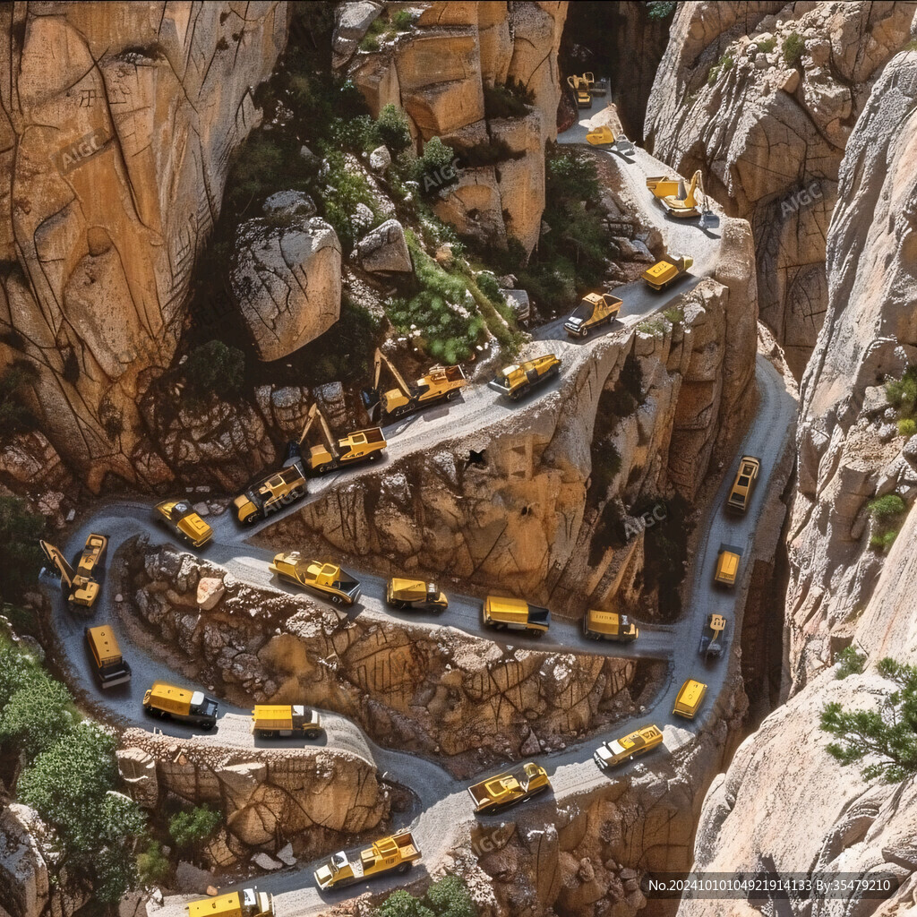 掛壁公路交通