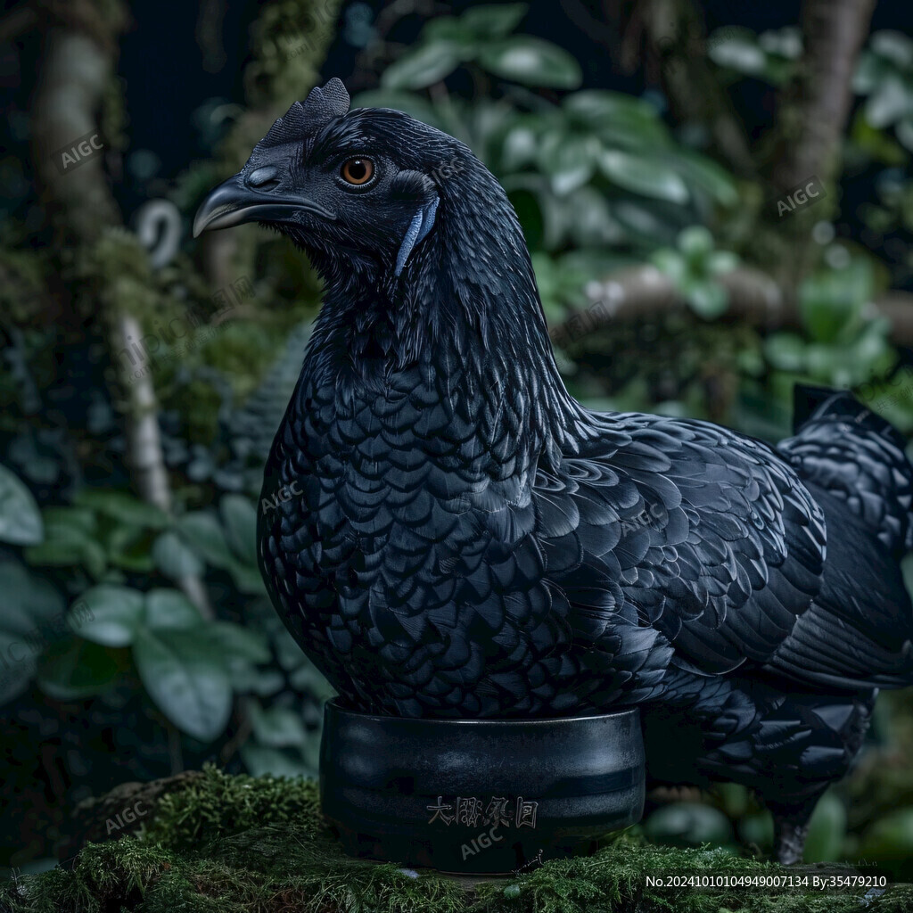 黑松露斑鳩
