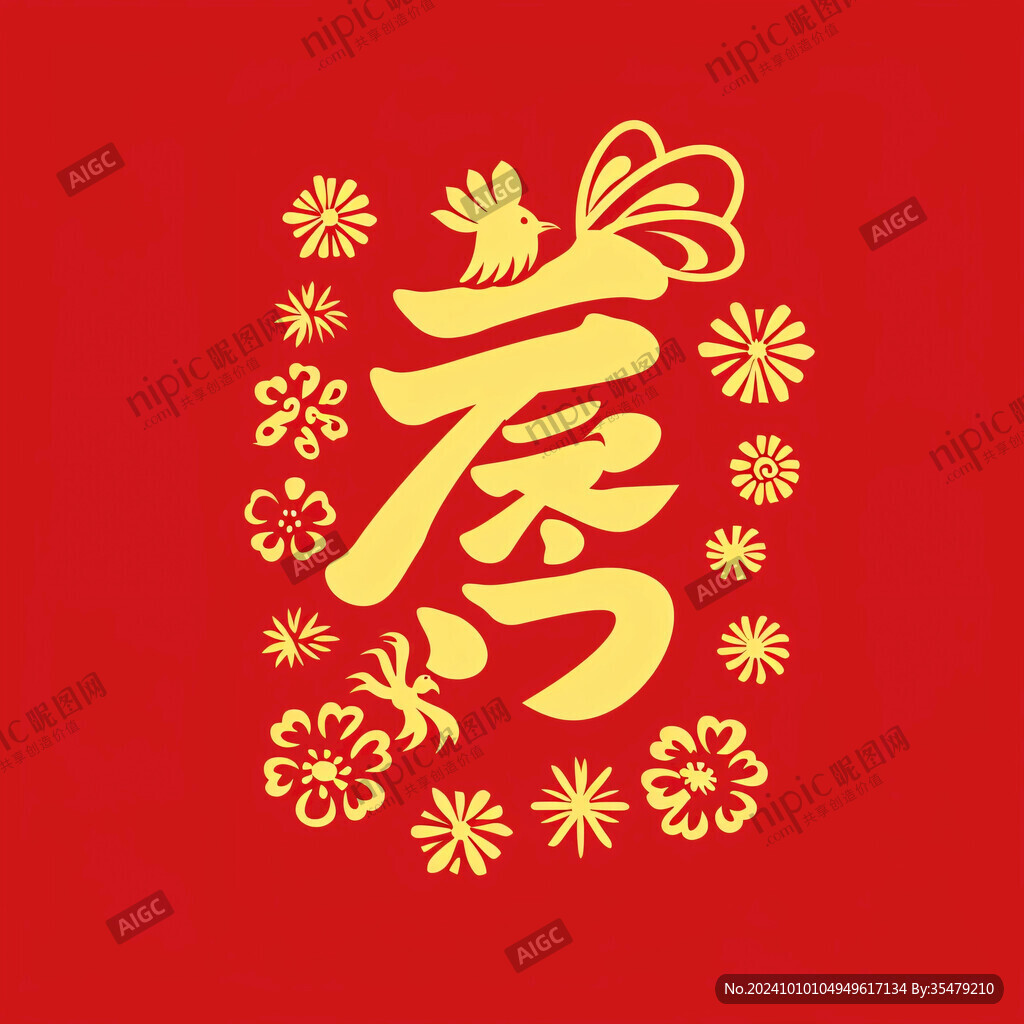 禧字書法字