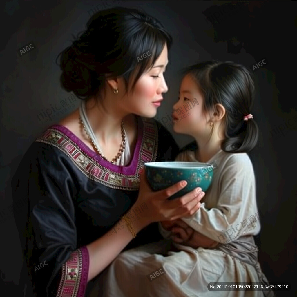母女親子照