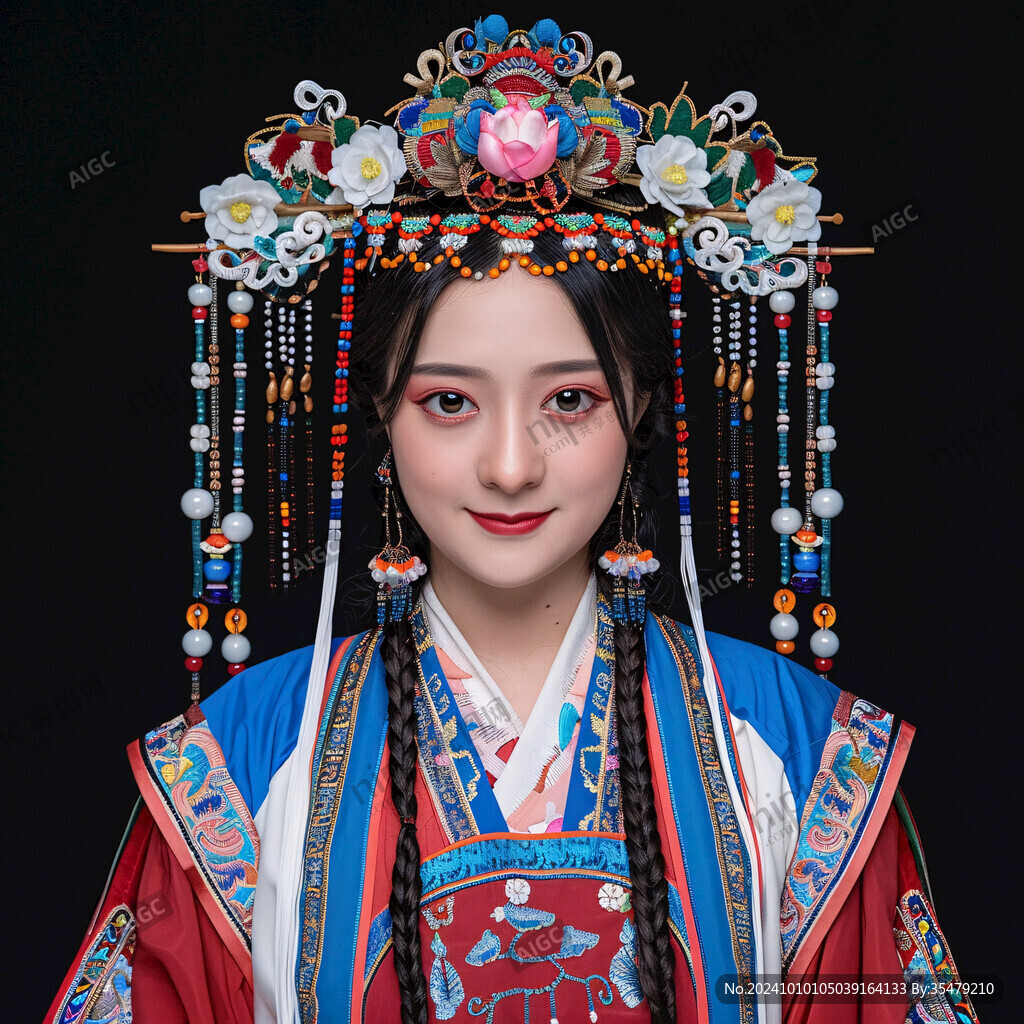 國潮京劇頭飾