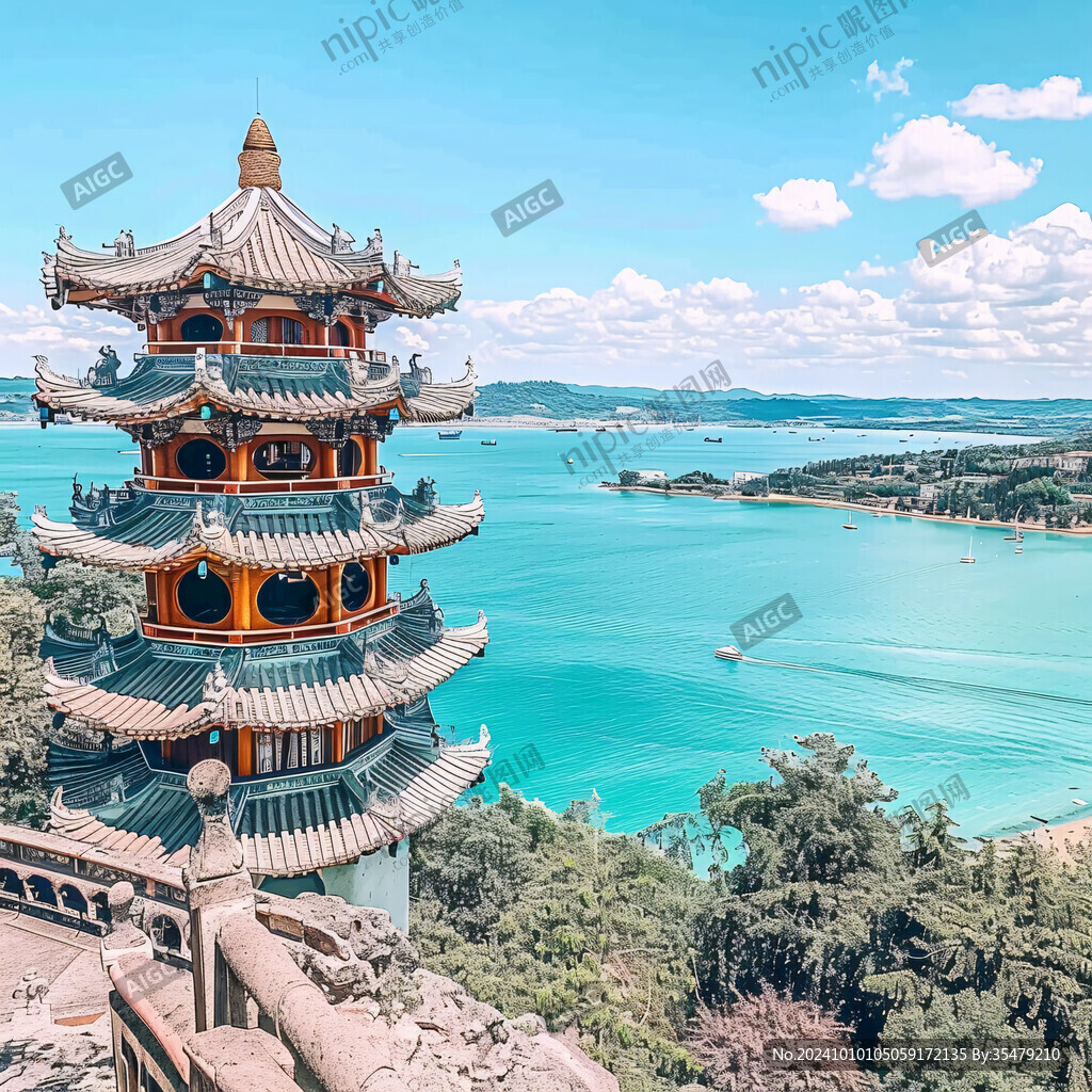 石寶寨塔樓