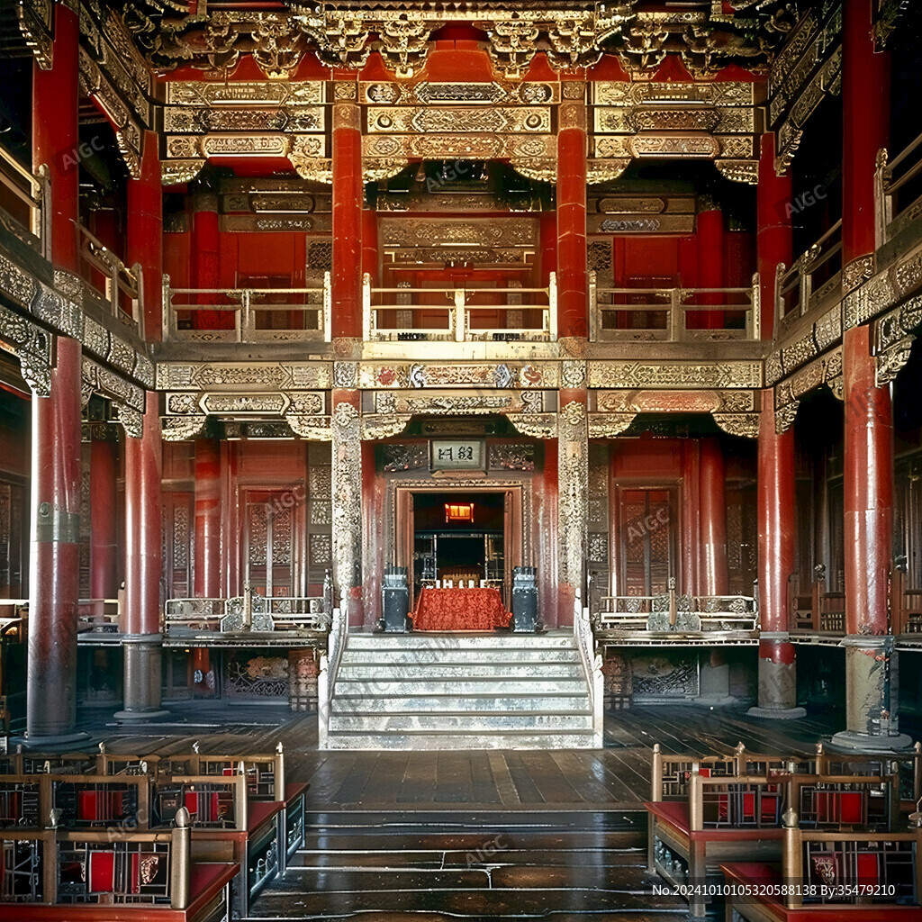 孔廟大殿大殿內(nèi)景