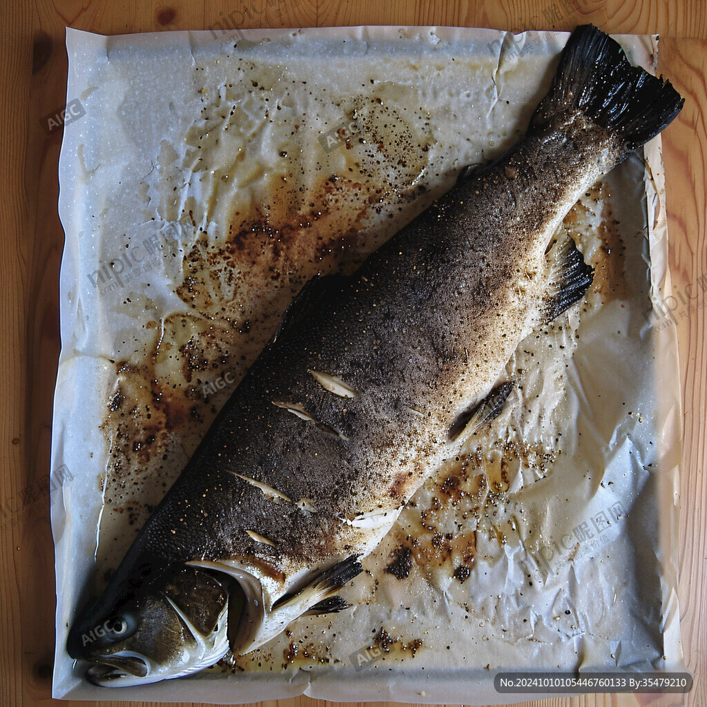 紙上烤鱸魚