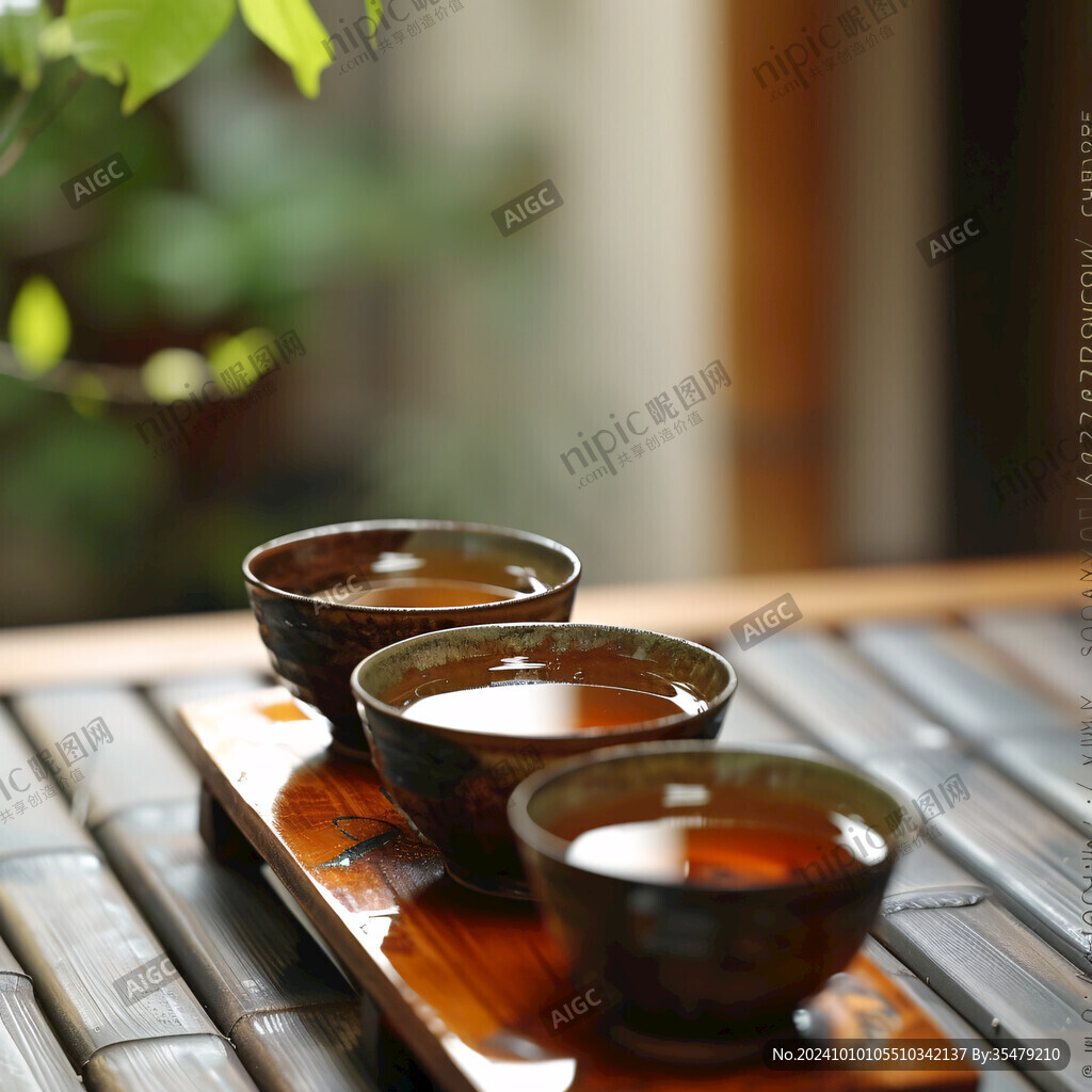 品茗杯素材
