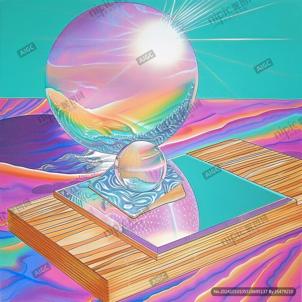 鳳凰球插畫